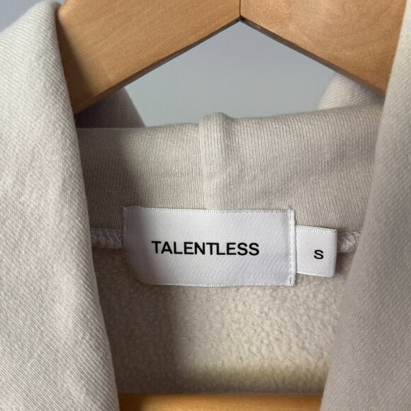 TALENTLESS Cream Hoodie - Picture 5 of 5